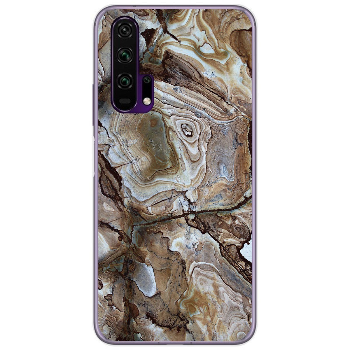 Funda Gel Tpu para Huawei Honor 20 Pro diseño Mármol 14 Dibujos