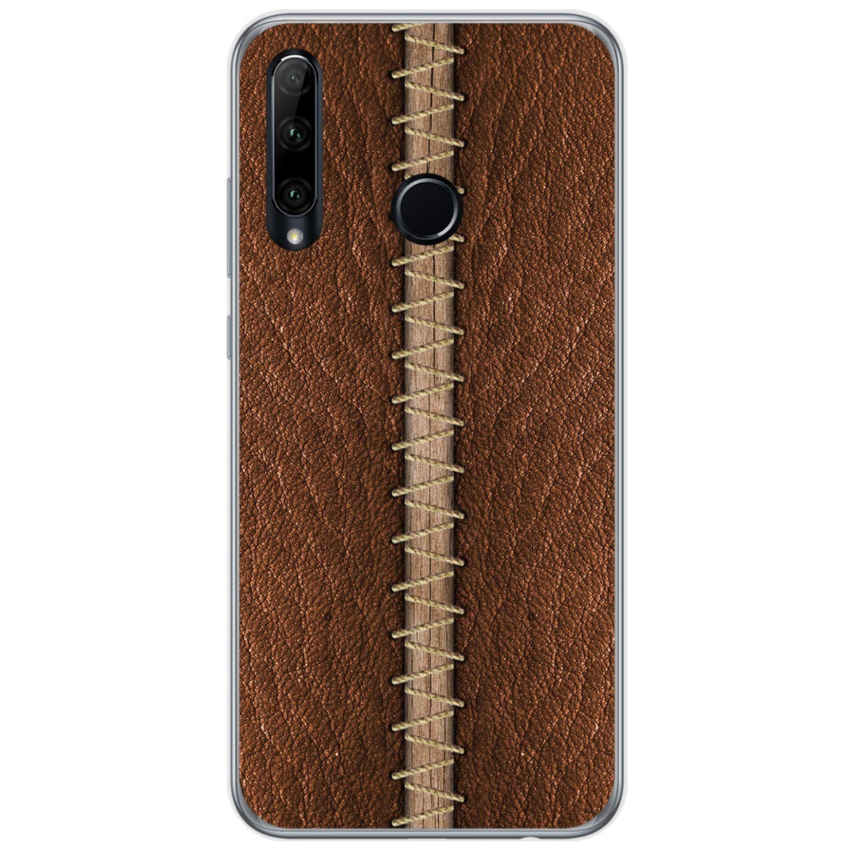 Funda Gel Tpu para Huawei Honor 20 Lite diseño Cuero 01 Dibujos