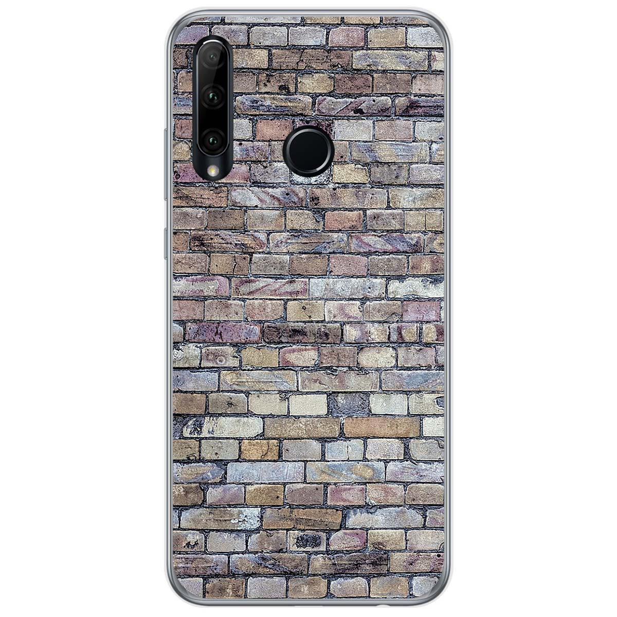 Funda Gel Tpu para Huawei Honor 20 Lite diseño Ladrillo 02 Dibujos
