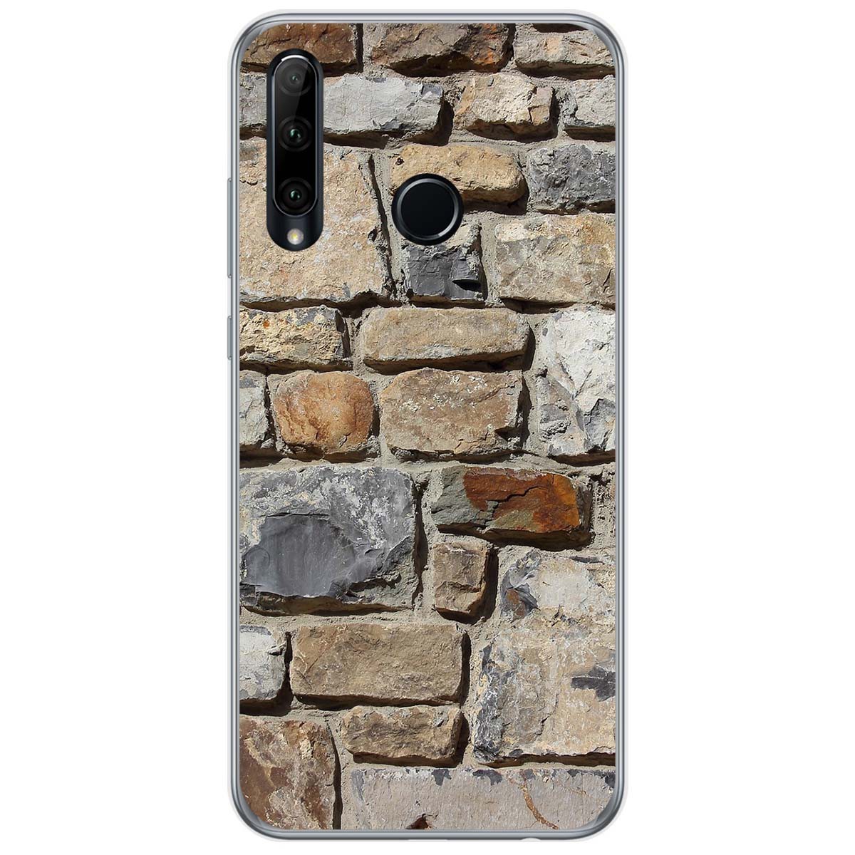 Funda Gel Tpu para Huawei Honor 20 Lite diseño Ladrillo 03 Dibujos