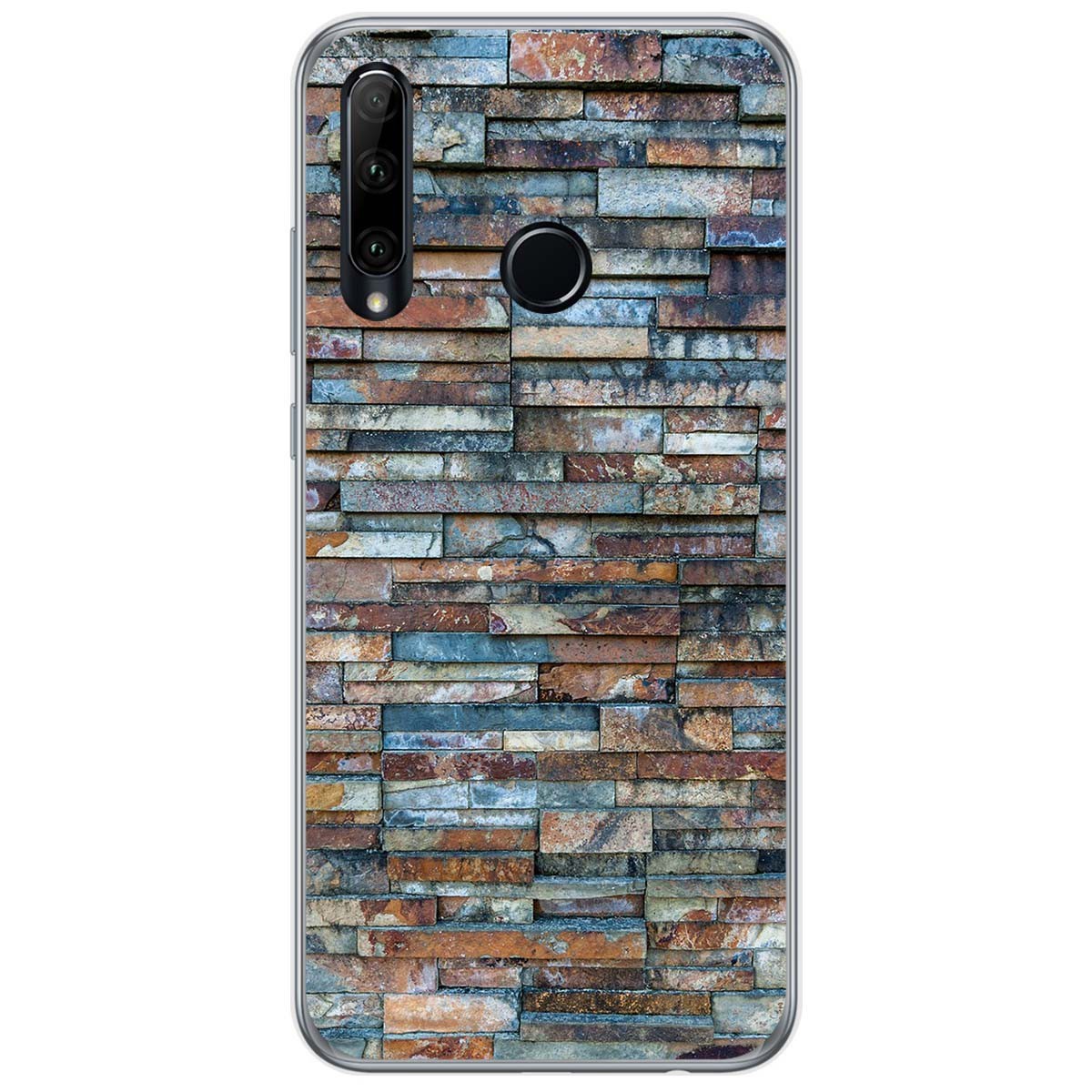 Funda Gel Tpu para Huawei Honor 20 Lite diseño Ladrillo 05 Dibujos