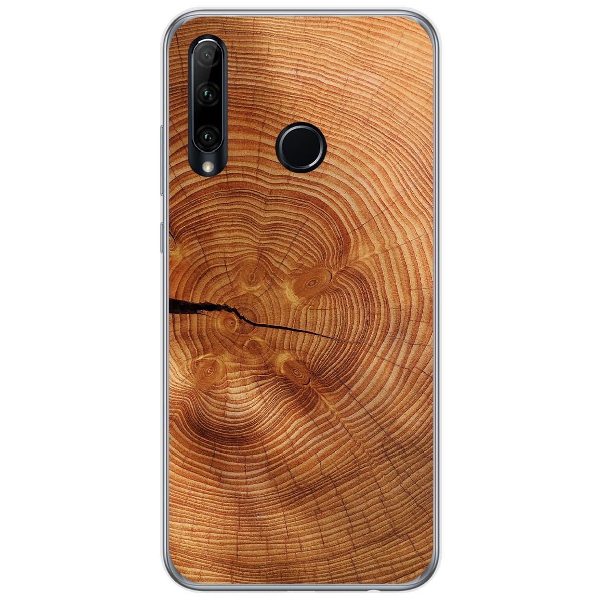 Funda Gel Tpu para Huawei Honor 20 Lite diseño Madera 04 Dibujos