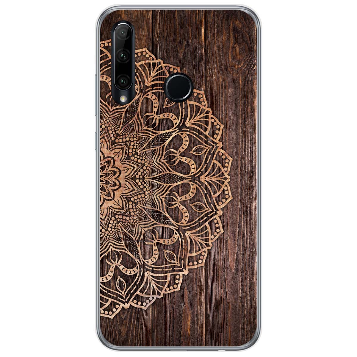 Funda Gel Tpu para Huawei Honor 20 Lite diseño Madera 06 Dibujos