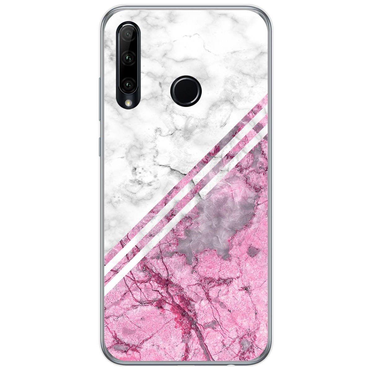 Funda Gel Tpu para Huawei Honor 20 Lite diseño Mármol 03 Dibujos