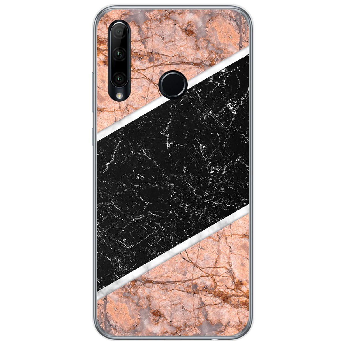 Funda Gel Tpu para Huawei Honor 20 Lite diseño Mármol 07 Dibujos