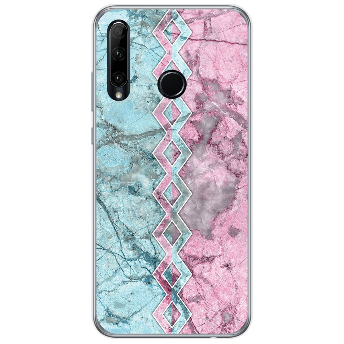 Funda Gel Tpu para Huawei Honor 20 Lite diseño Mármol 08 Dibujos