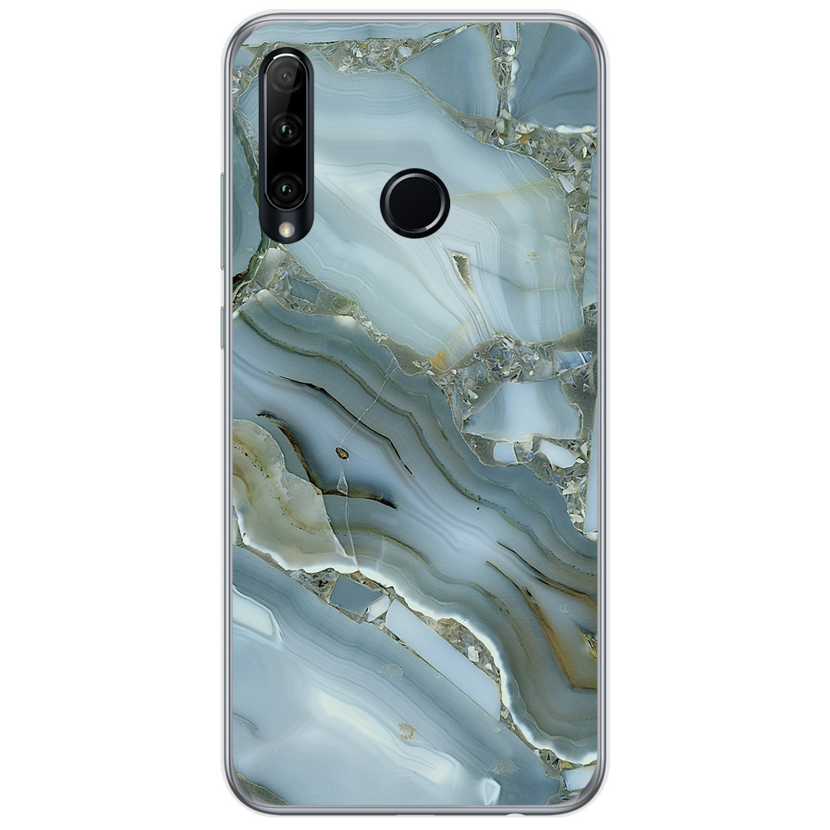 Funda Gel Tpu para Huawei Honor 20 Lite diseño Mármol 09 Dibujos