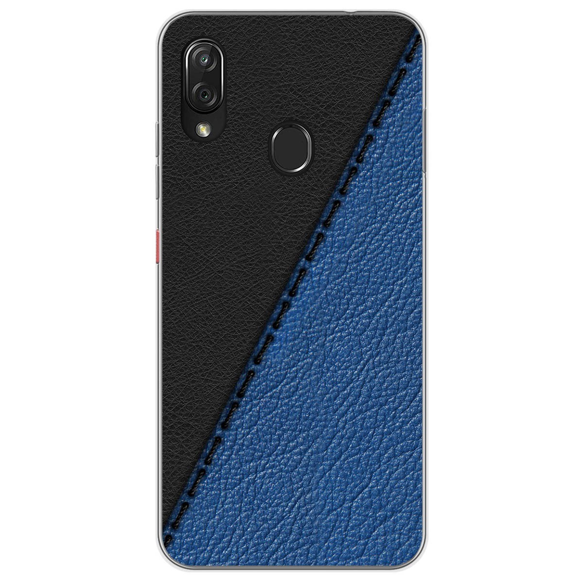 Funda Gel Tpu para Zte Blade V10 vita / Orange Neva Play diseño Cuero 02 Dibujos