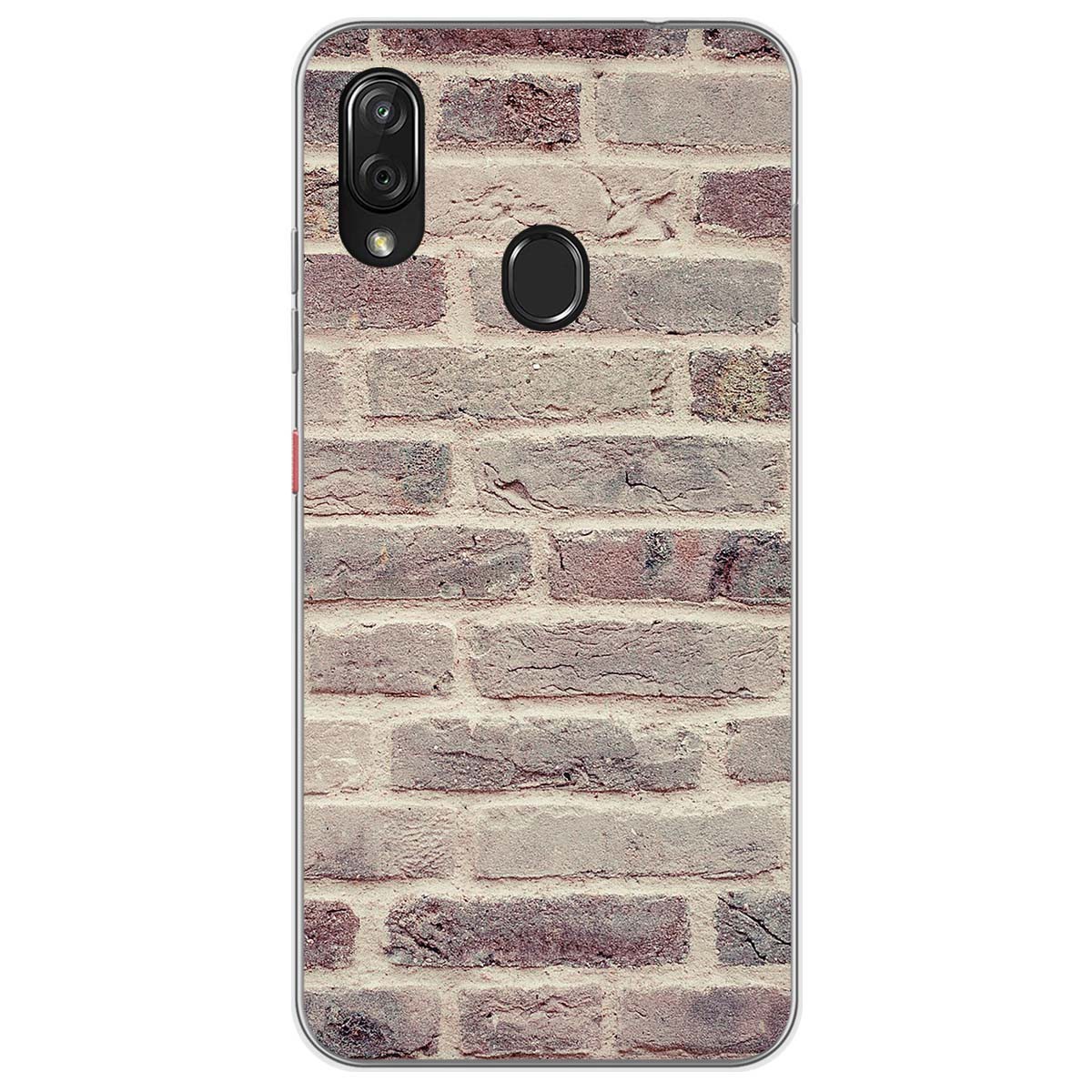Funda Gel Tpu para Zte Blade V10 vita / Orange Neva Play diseño Ladrillo 01 Dibujos