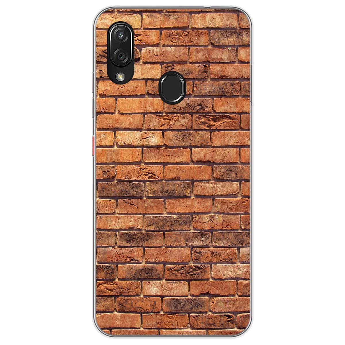 Funda Gel Tpu para Zte Blade V10 vita / Orange Neva Play diseño Ladrillo 04 Dibujos