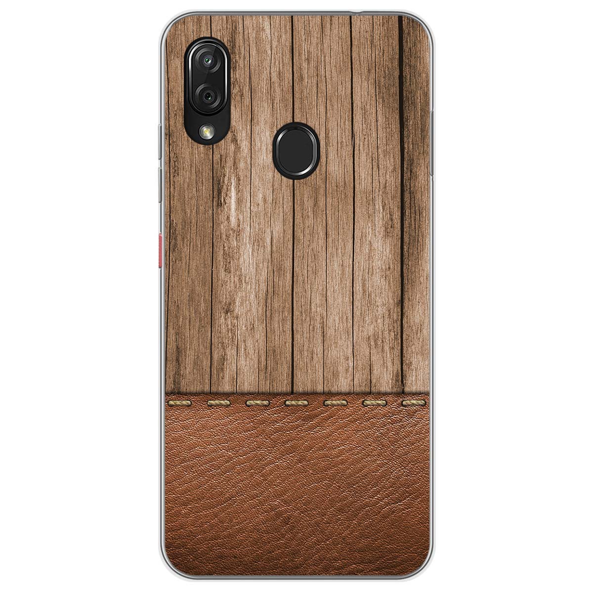 Funda Gel Tpu para Zte Blade V10 vita / Orange Neva Play diseño Madera 09 Dibujos