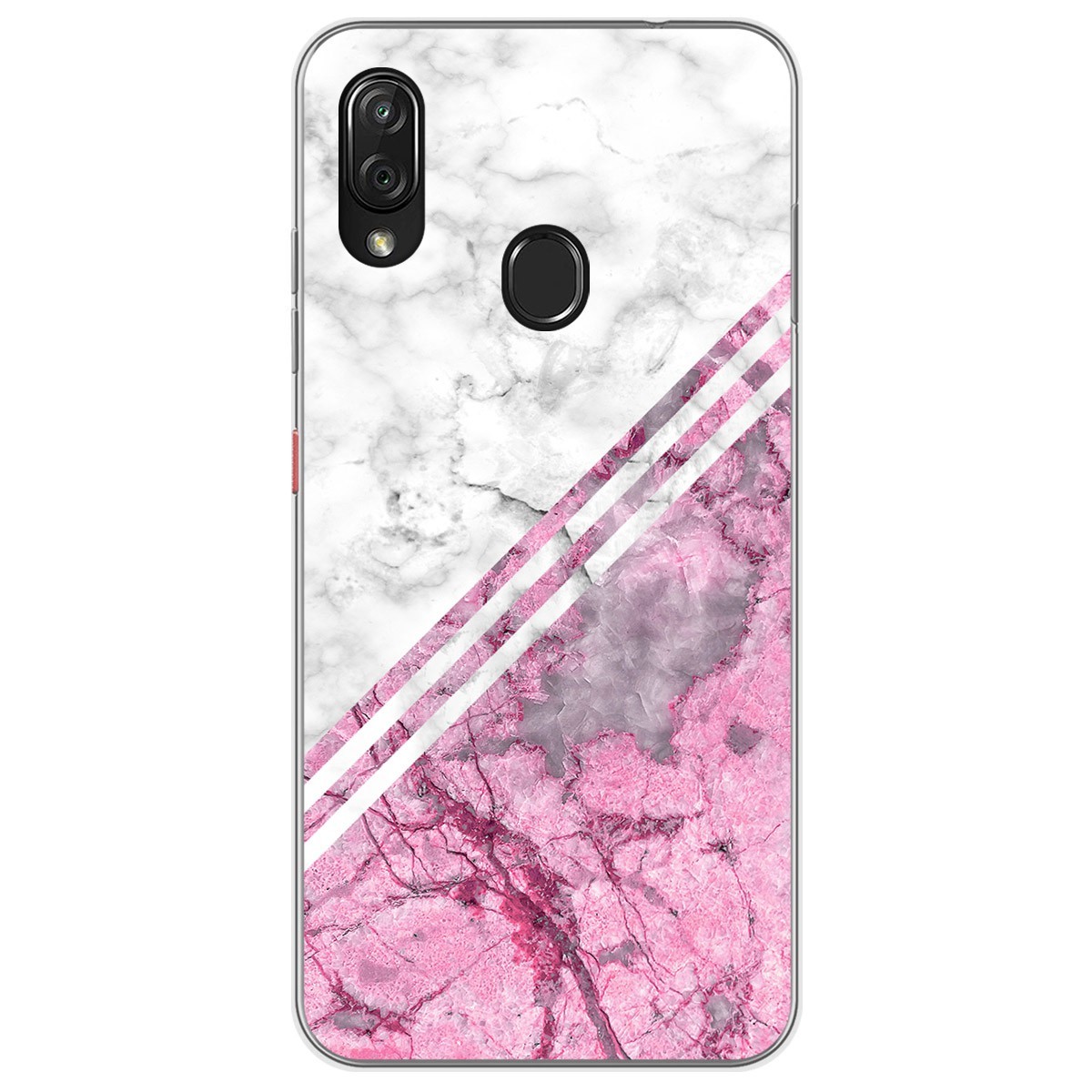 Funda Gel Tpu para Zte Blade V10 vita / Orange Neva Play diseño Mármol 03 Dibujos