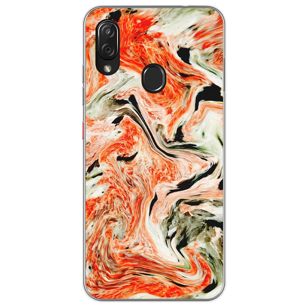 Funda Gel Tpu para Zte Blade V10 vita / Orange Neva Play diseño Mármol 12 Dibujos