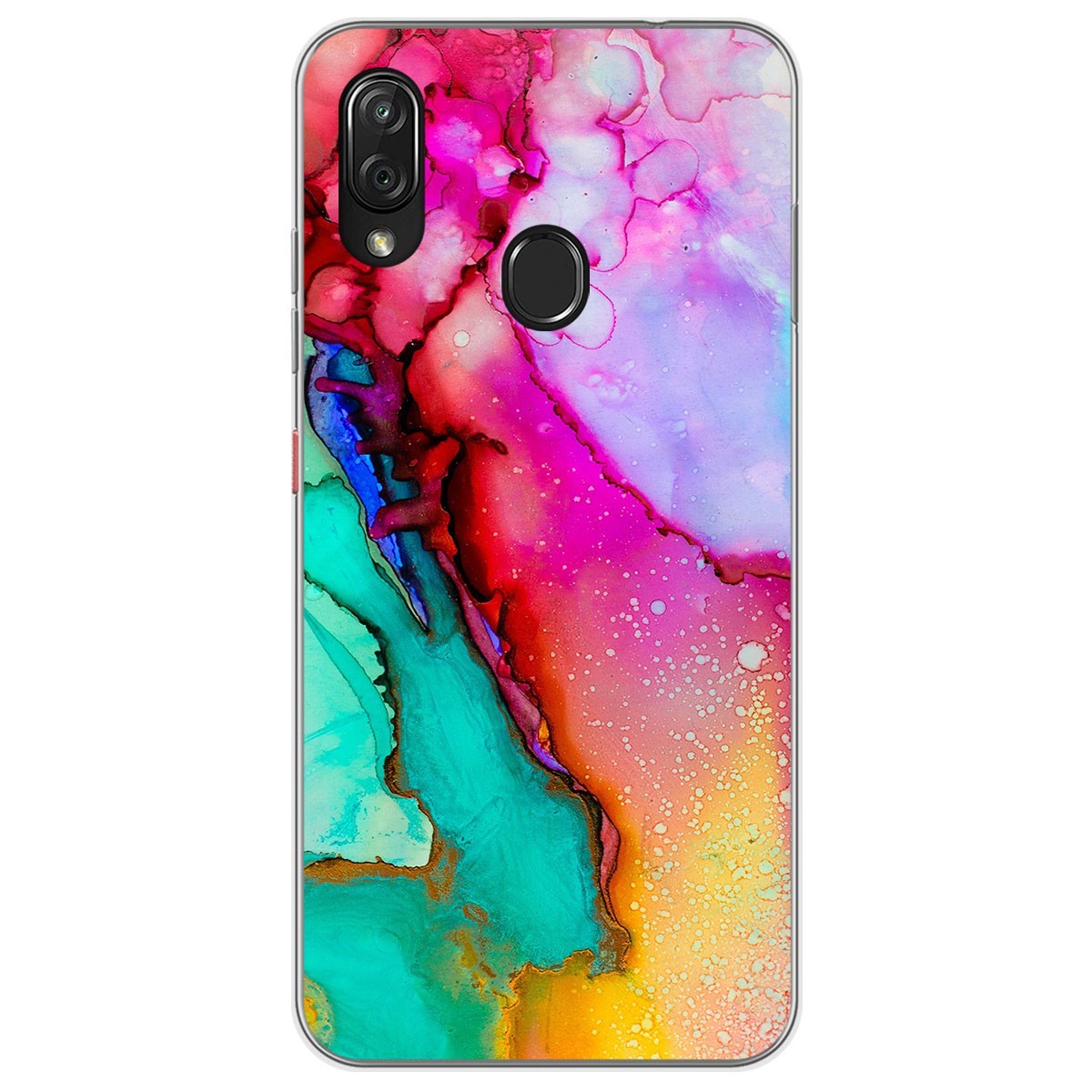 Funda Gel Tpu para Zte Blade V10 vita / Orange Neva Play diseño Mármol 15 Dibujos