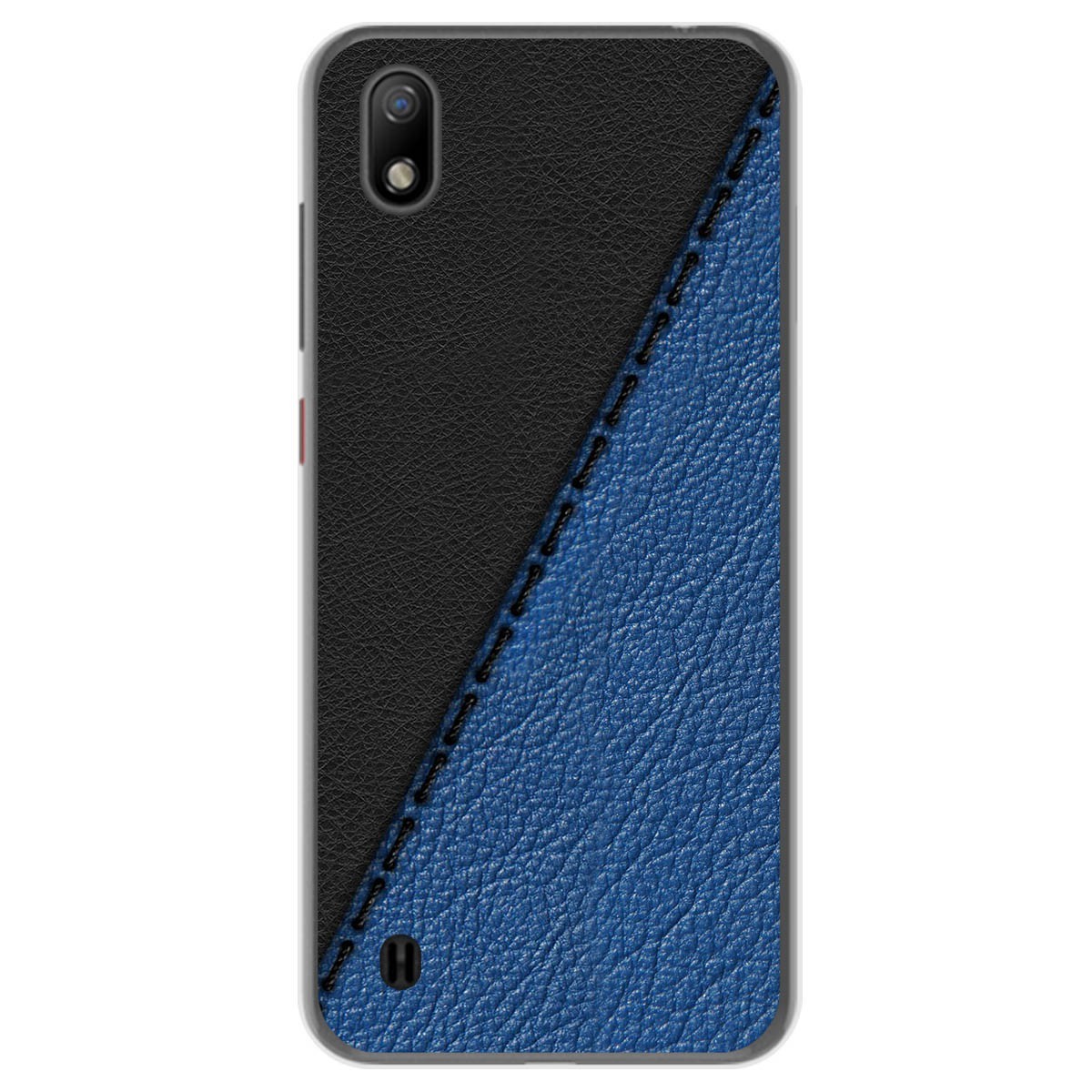 Funda Gel Tpu para ZTE Blade A7 (2019) diseño Cuero 02 Dibujos