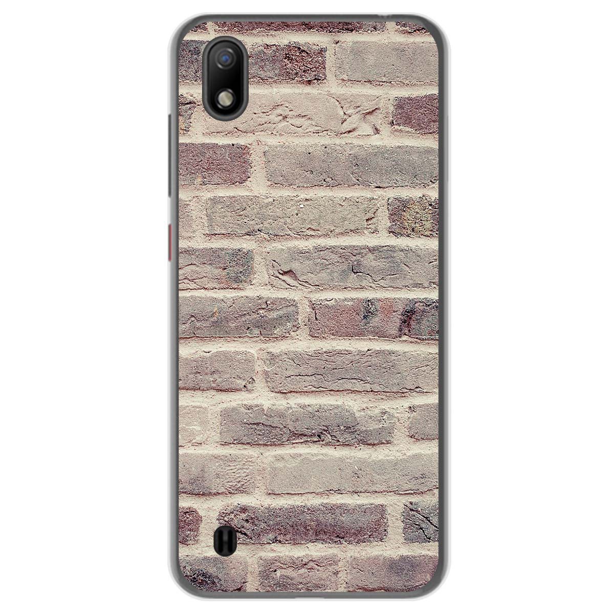Funda Gel Tpu para ZTE Blade A7 (2019) diseño Ladrillo 01 Dibujos