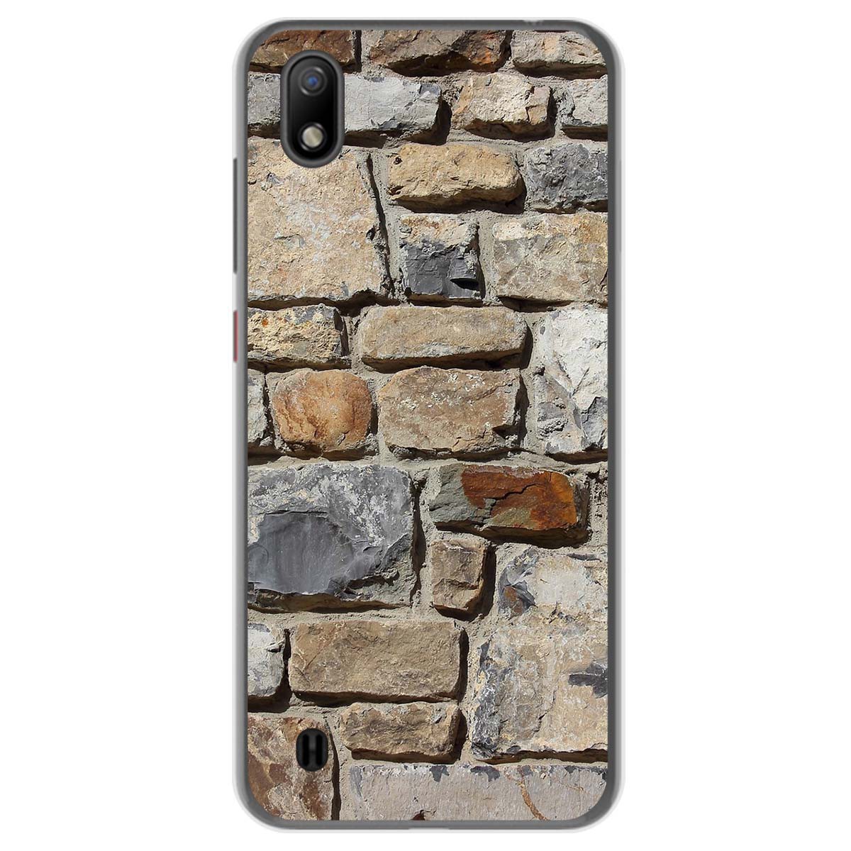 Funda Gel Tpu para ZTE Blade A7 (2019) diseño Ladrillo 03 Dibujos