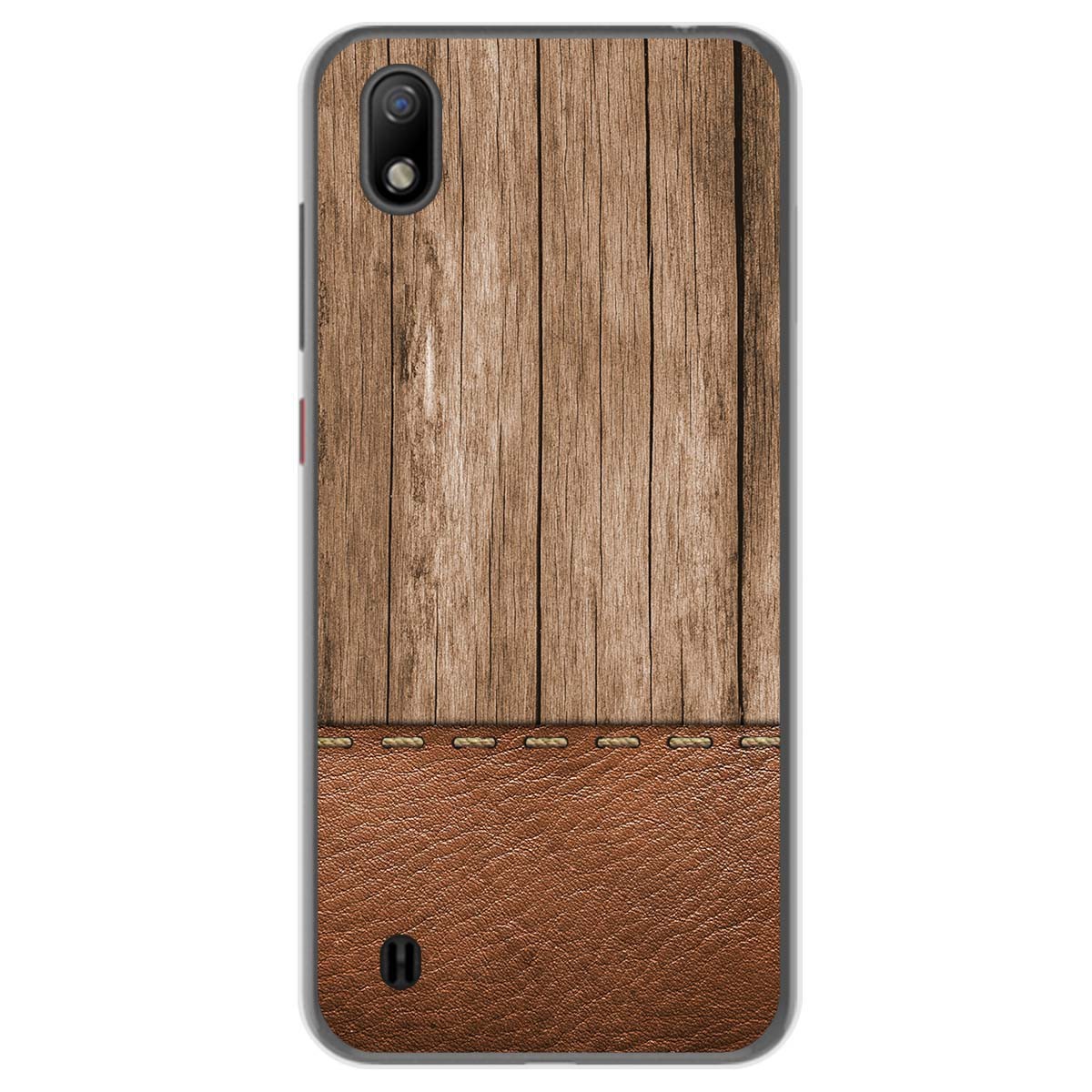 Funda Gel Tpu para ZTE Blade A7 (2019) diseño Madera 09 Dibujos