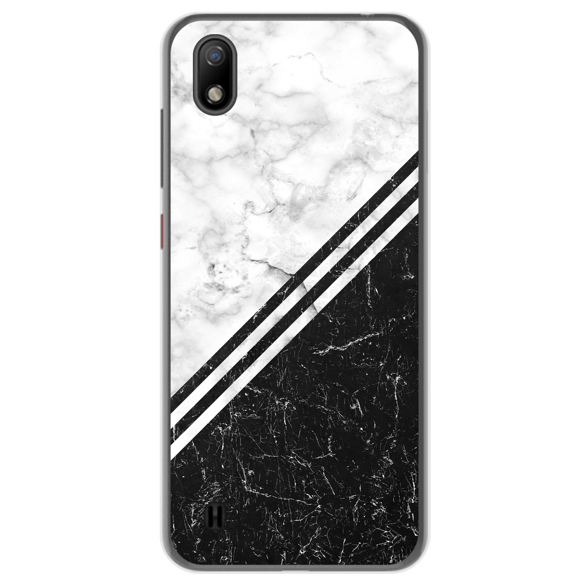 Funda Gel Tpu para ZTE Blade A7 (2019) diseño Mármol 01 Dibujos