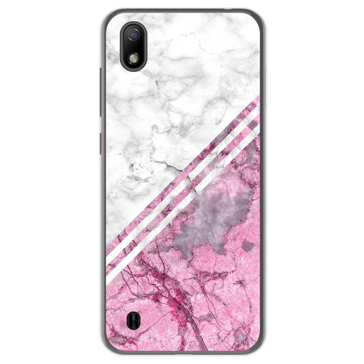 Funda Gel Tpu para ZTE Blade A7 (2019) diseño Mármol 03 Dibujos