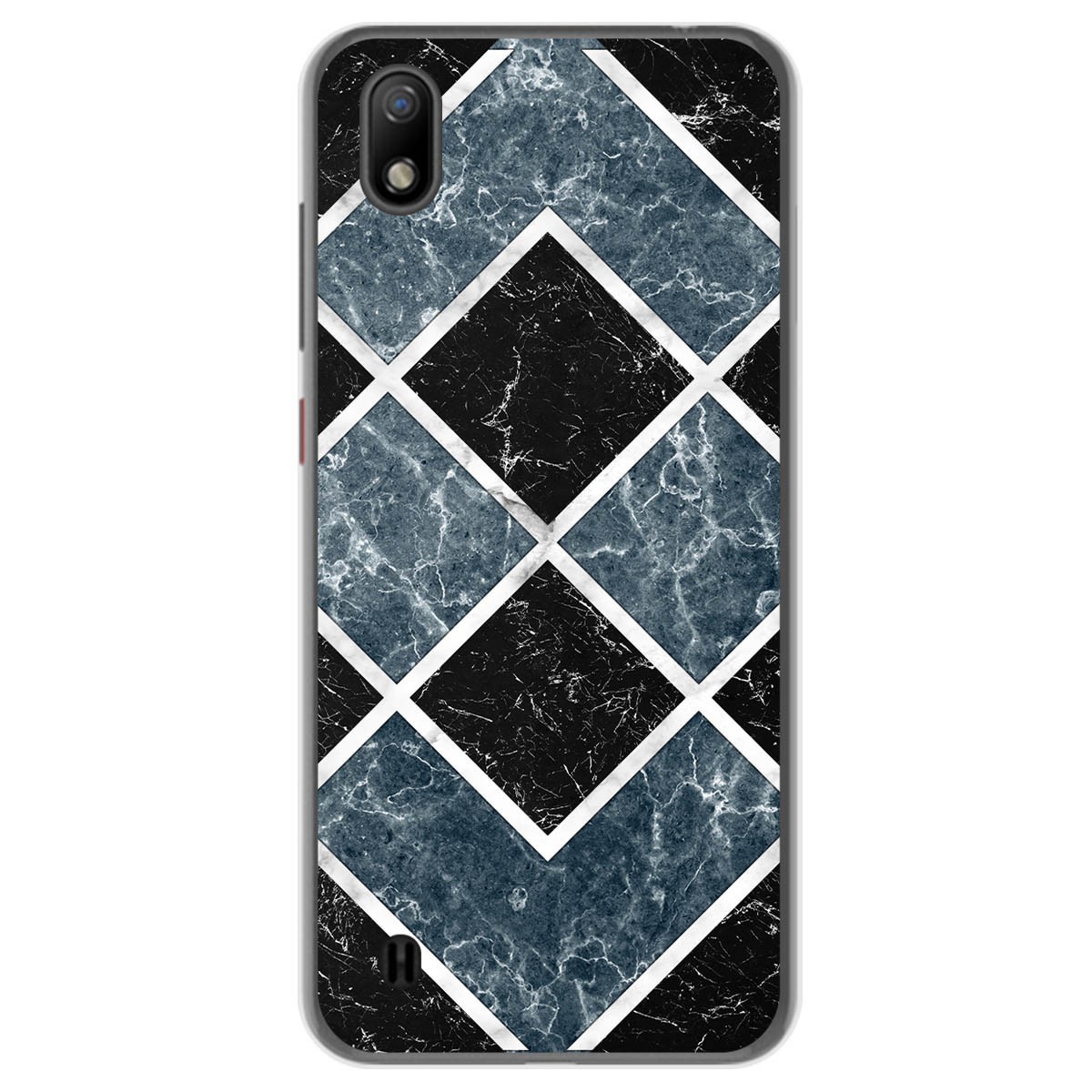 Funda Gel Tpu para ZTE Blade A7 (2019) diseño Mármol 06 Dibujos