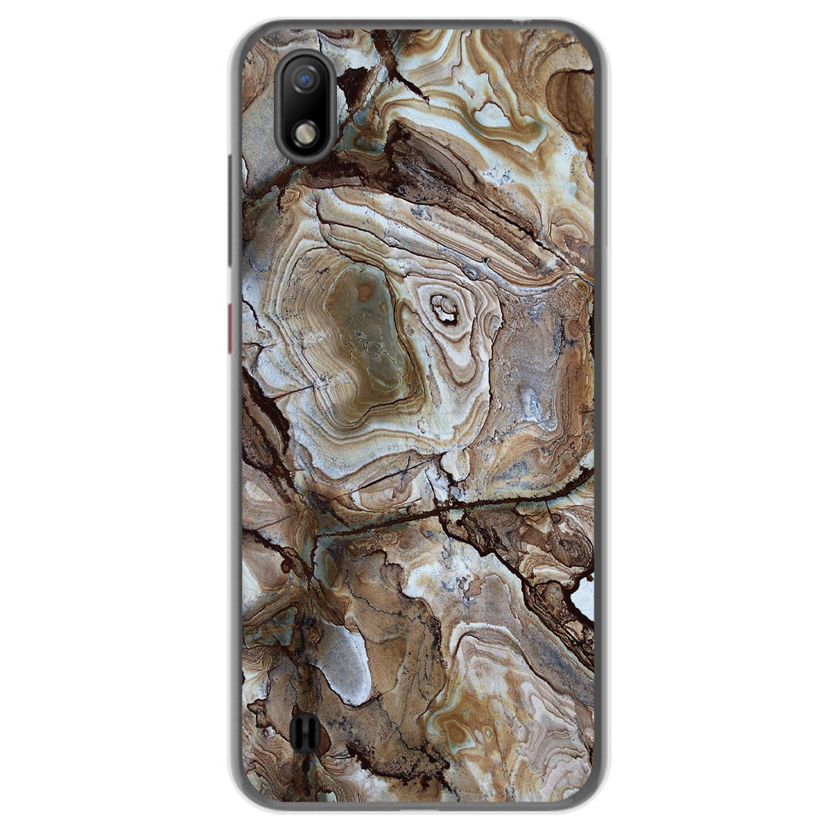 Funda Gel Tpu para ZTE Blade A7 (2019) diseño Mármol 14 Dibujos