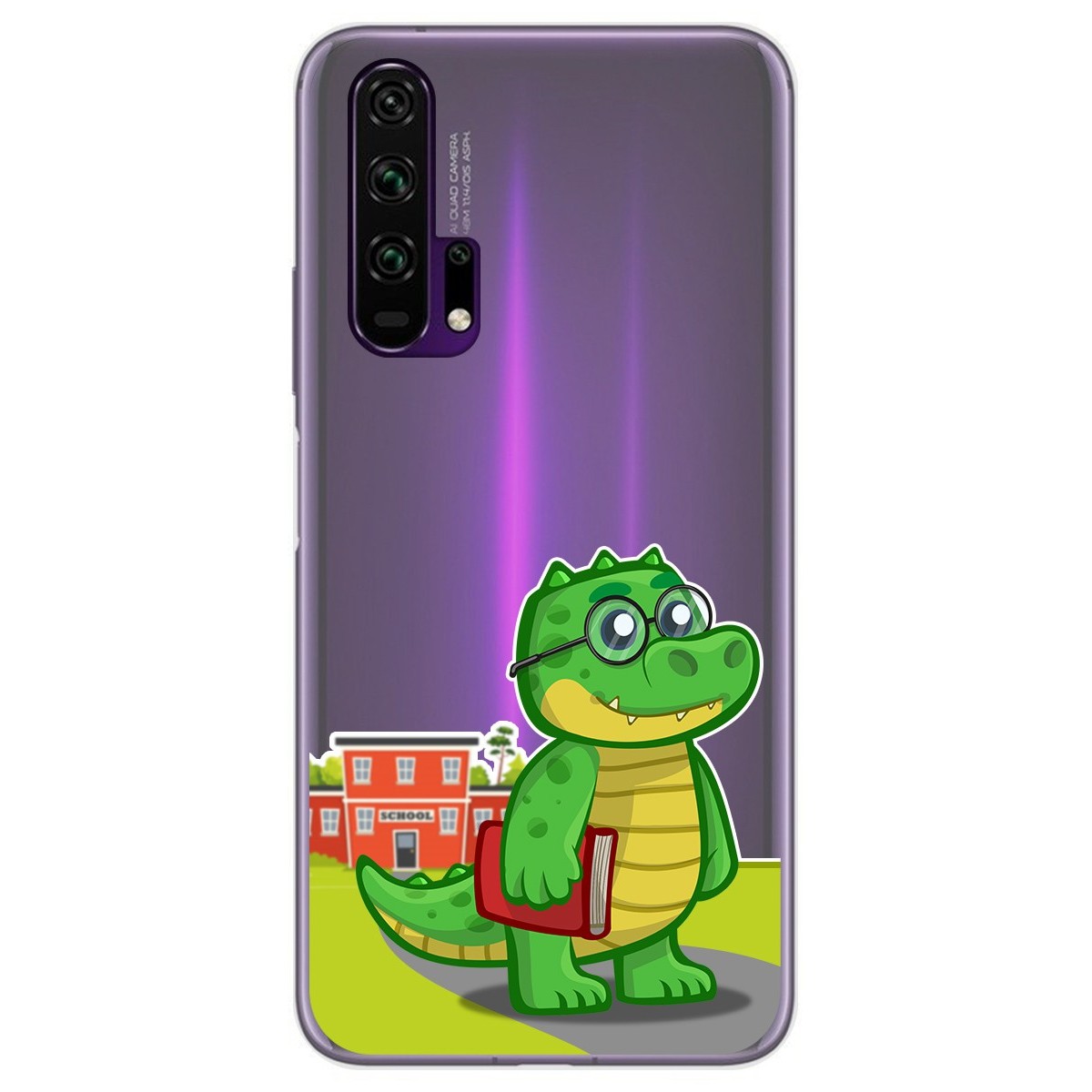 Funda Gel Transparente para Huawei Honor 20 Pro diseño Coco Dibujos