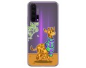 Funda Gel Transparente para Huawei Honor 20 Pro diseño Jirafa Dibujos