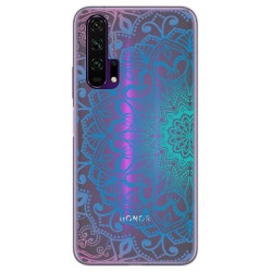Funda Gel Transparente para Huawei Honor 20 Pro diseño Mandala Dibujos
