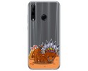 Funda Gel Transparente para Huawei Honor 20 Lite diseño Bufalo Dibujos