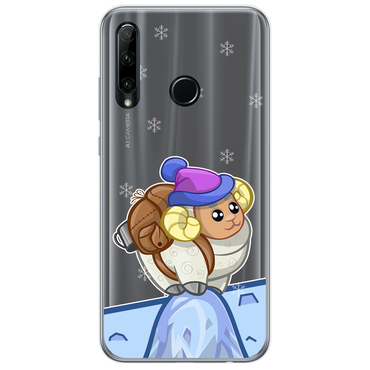 Funda Gel Transparente para Huawei Honor 20 Lite diseño Cabra Dibujos