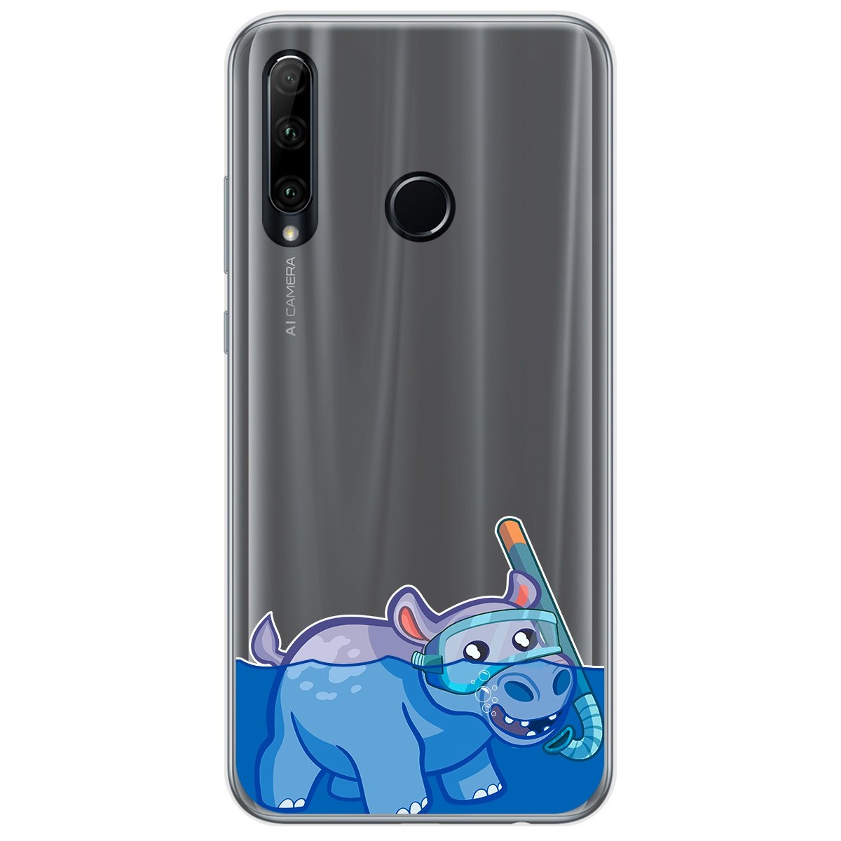 Funda Gel Transparente para Huawei Honor 20 Lite diseño Hipo Dibujos