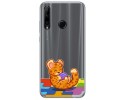 Funda Gel Transparente para Huawei Honor 20 Lite diseño Leopardo Dibujos