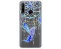 Funda Gel Transparente para Huawei Honor 20 Lite diseño Plumas Dibujos