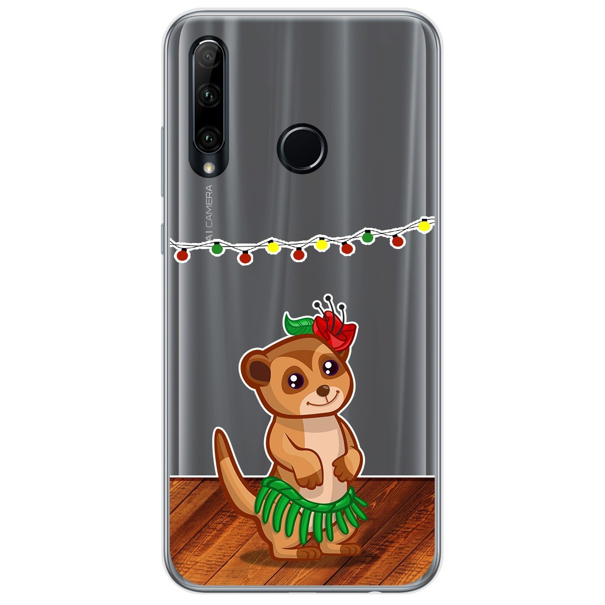 Funda Gel Transparente para Huawei Honor 20 Lite diseño Suricata Dibujos