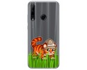 Funda Gel Transparente para Huawei Honor 20 Lite diseño Tigre Dibujos
