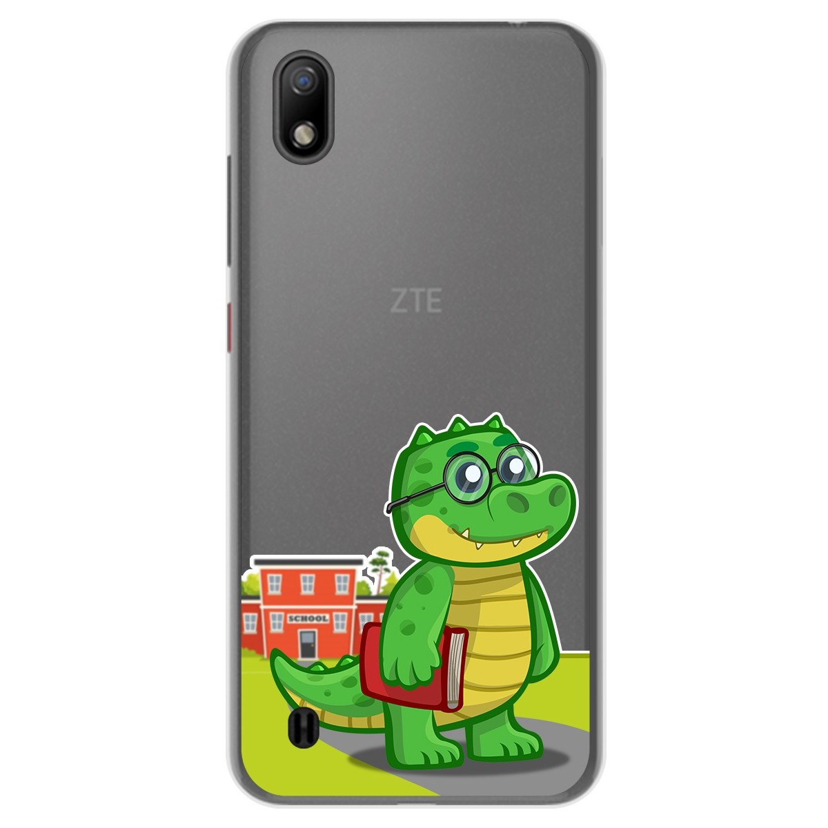 Funda Gel Transparente para ZTE Blade A7 (2019) diseño Coco Dibujos