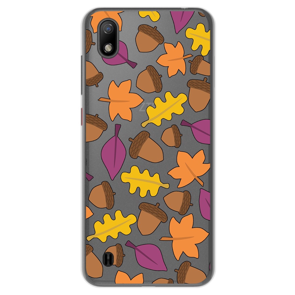 Funda Gel Transparente para ZTE Blade A7 (2019) diseño Otoño Dibujos