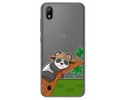 Funda Gel Transparente para ZTE Blade A7 (2019) diseño Panda Dibujos