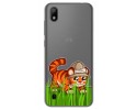 Funda Gel Transparente para ZTE Blade A7 (2019) diseño Tigre Dibujos