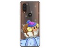 Funda Gel Transparente para Motorola One Vision diseño Cabra Dibujos