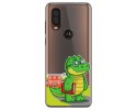 Funda Gel Transparente para Motorola One Vision diseño Coco Dibujos
