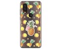 Funda Gel Transparente para Motorola One Vision diseño Piña Dibujos