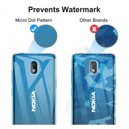 Funda Gel Tpu Fina Ultra-Thin 0,5mm Transparente para Nokia 2.2