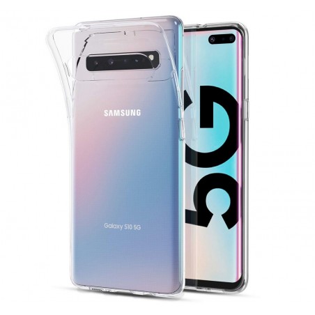 Funda Gel Tpu Fina Ultra-Thin 0,5mm Transparente para Samsung Galaxy S10 5G