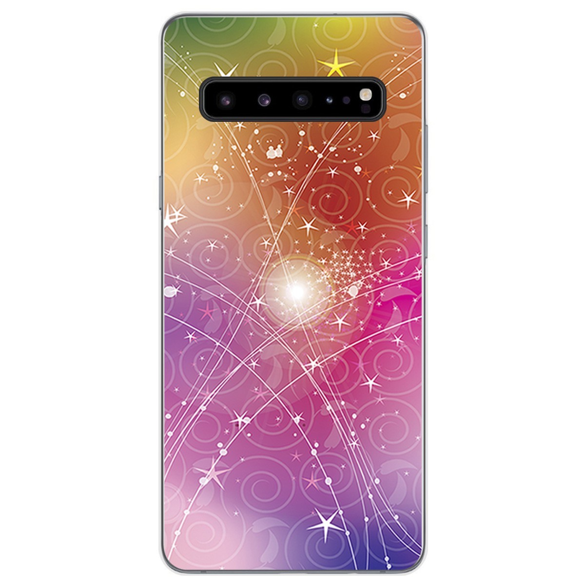 Funda Gel Tpu para Samsung Galaxy S10 5G diseño Abstracto Dibujos