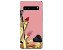 Funda Gel Tpu para Samsung Galaxy S10 5G diseño Brochas Dibujos