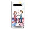 Funda Gel Tpu para Samsung Galaxy S10 5G diseño Café Dibujos