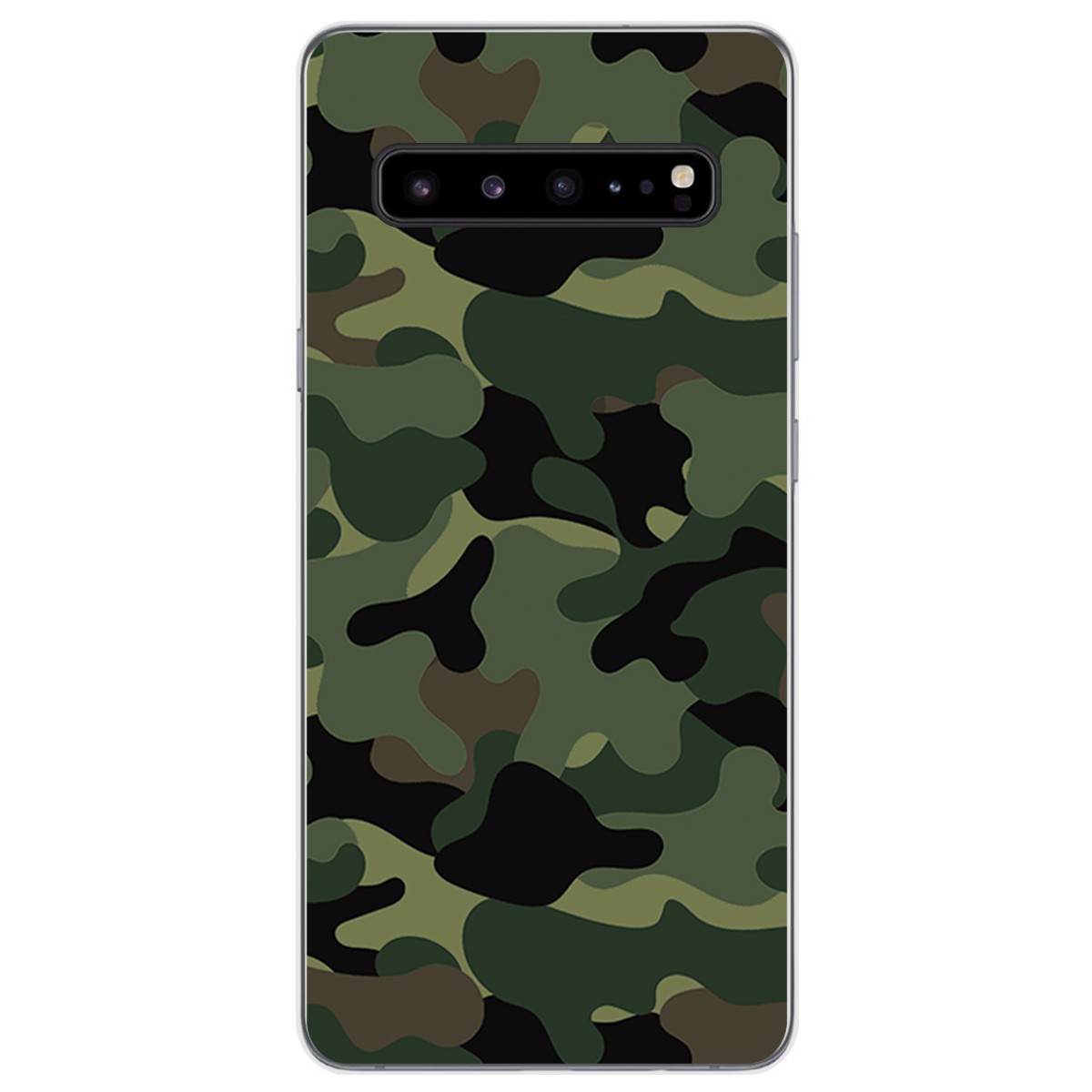 Funda Gel Tpu para Samsung Galaxy S10 5G diseño Camuflaje Dibujos