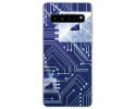 Funda Gel Tpu para Samsung Galaxy S10 5G diseño Circuito Dibujos